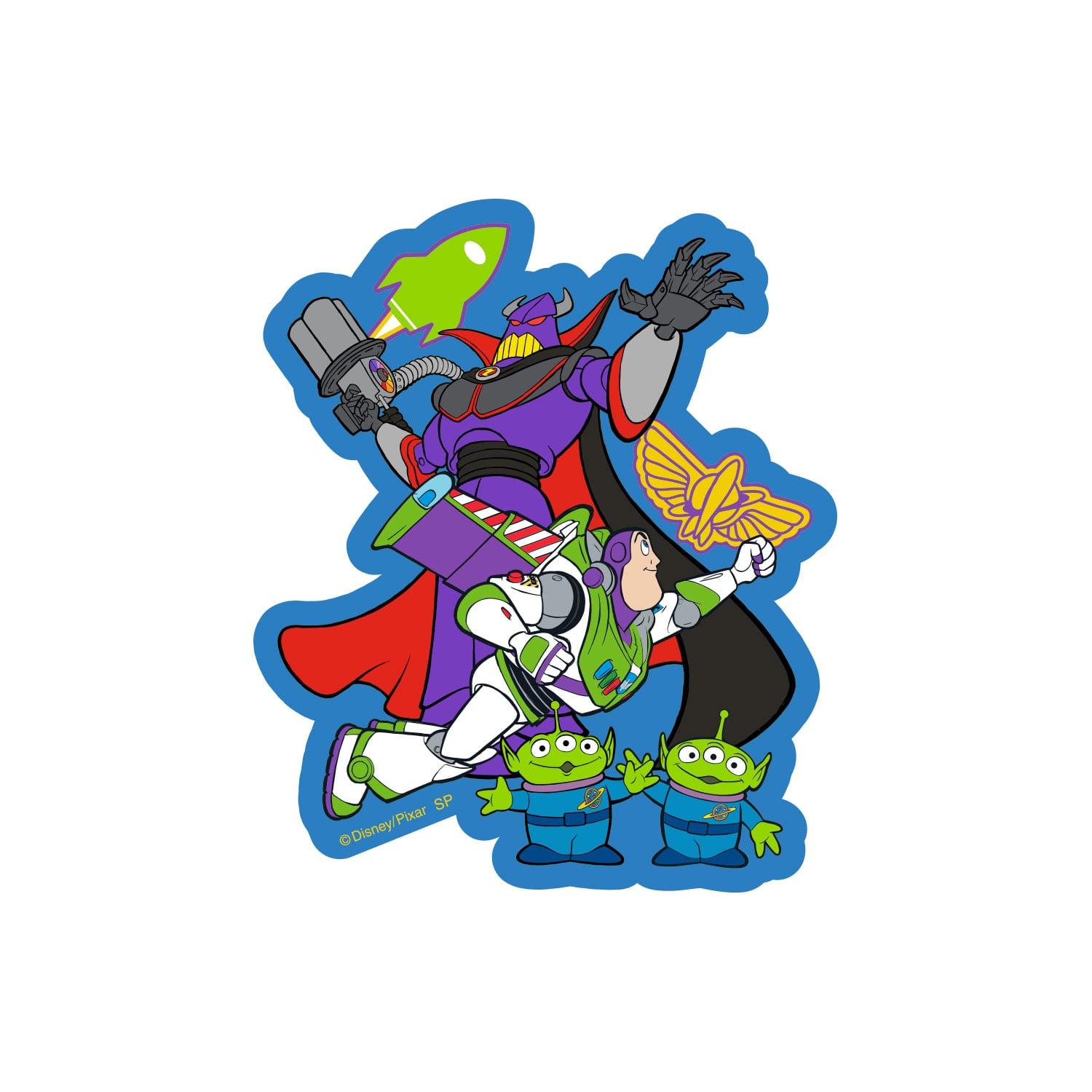 Character Sticker Toy Story Buzz Zerg Alien Character Sticker Toy Story Buzz Zerg Alien