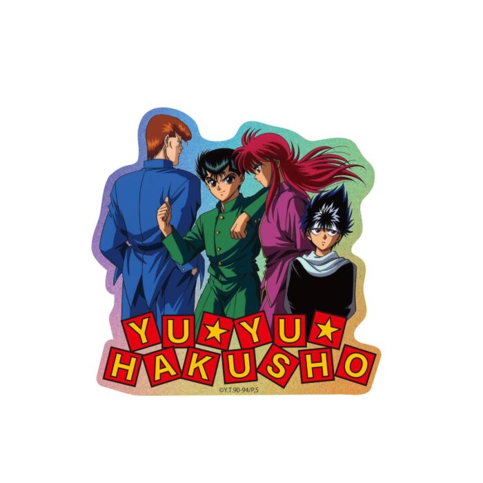 Character Sticker Yu Yu Hakusho Square Logo