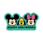 Disney ART BY SEIJI MATSUMOTO 3 Face Character Sticker