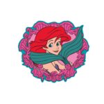 Disney Nostalgica Ariel Frame Character Sticker