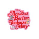 Disney Nostalgica Aristocats Logo Character Sticker