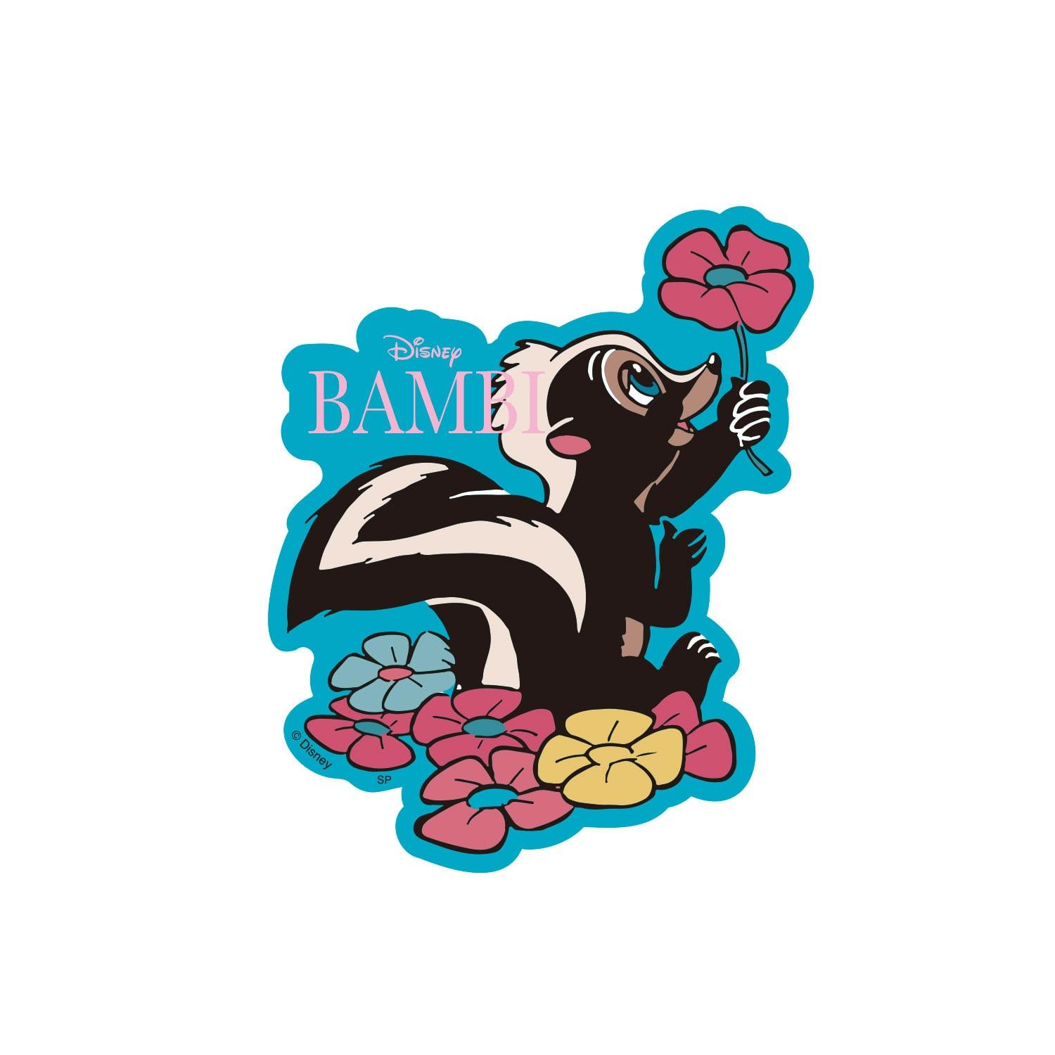 Disney Nostalgica Bambi Flower Character Sticker Disney Nostalgica Bambi Flower Character Sticker