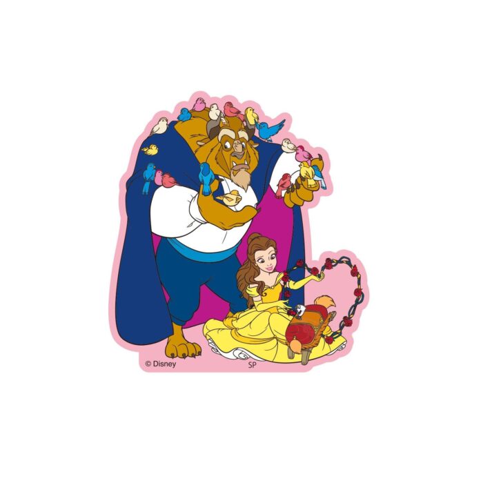 Disney Nostalgica Beauty And The Beast PK Character Sticker