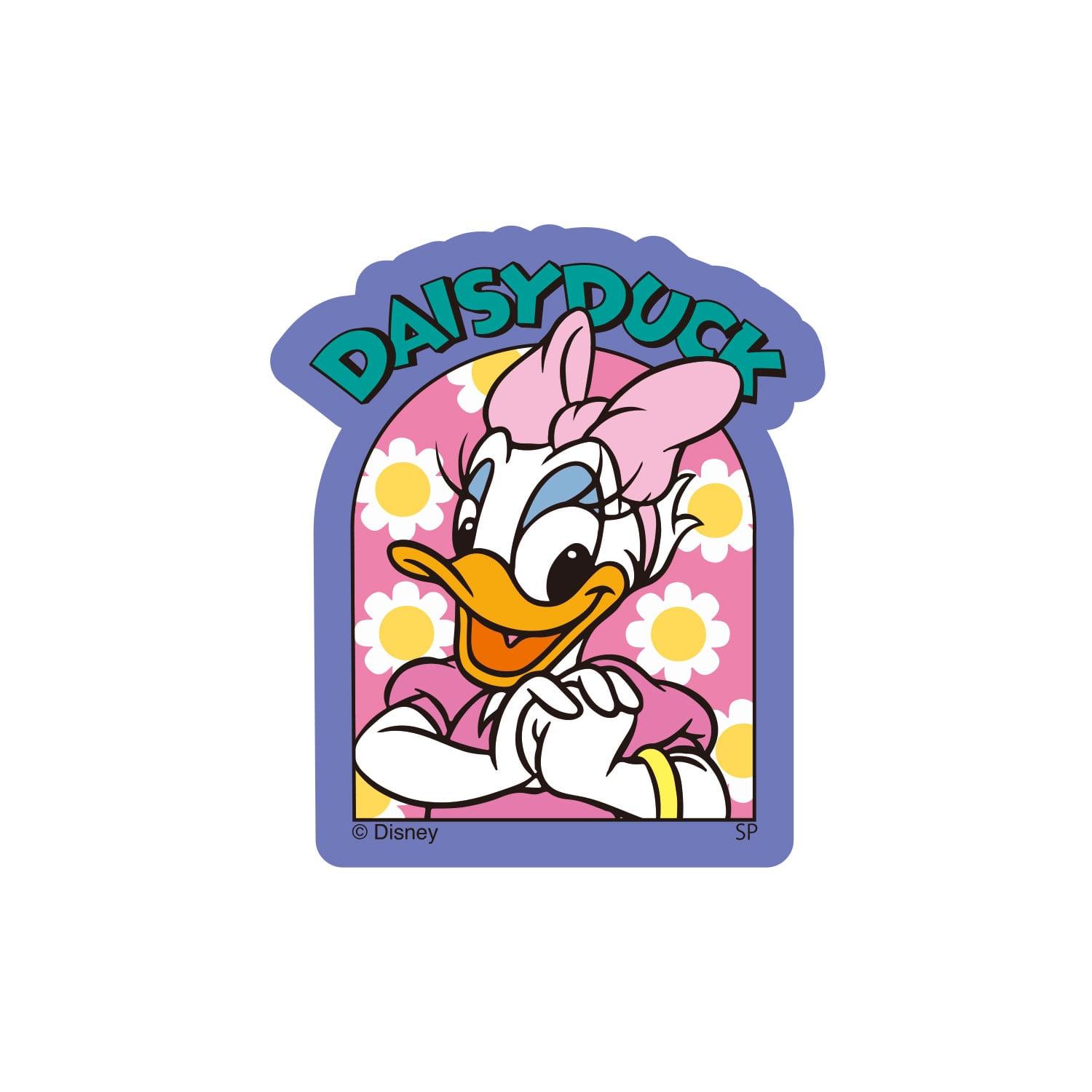 Disney Nostalgica Daisy Duck Daisy PK Character Sticker Disney Nostalgica Daisy Duck Daisy PK Character Sticker