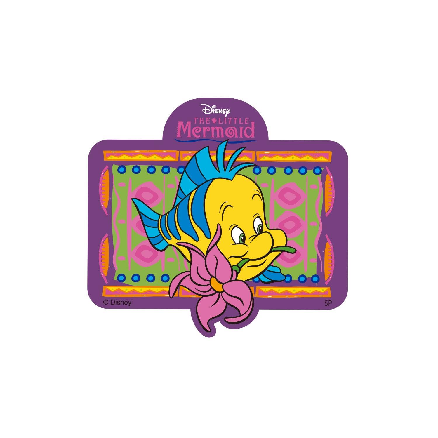 Disney Nostalgica Flounder Frame Character Sticker Disney Nostalgica Flounder Frame Character Sticker