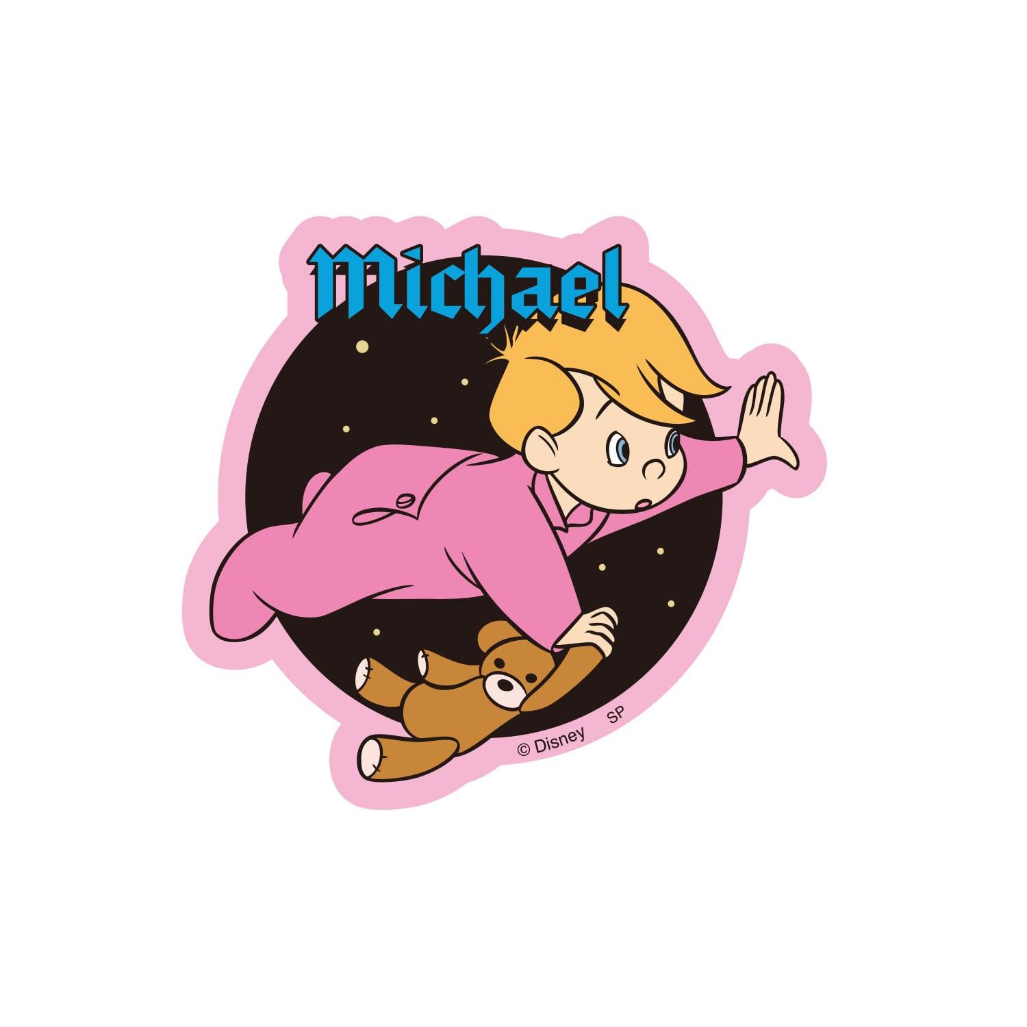 Disney Nostalgica Michael PK Character Sticker Disney Nostalgica Michael PK Character Sticker