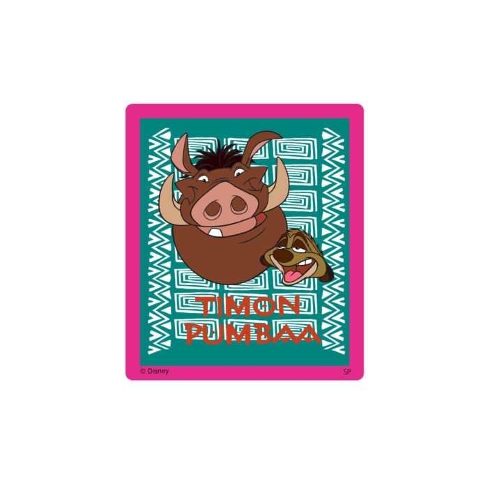 Disney Nostalgica Pumbaa Timon GR Character Sticker