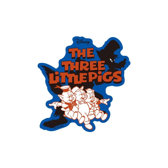 Disney Nostalgica Three Little Pigs BL Character Sticker