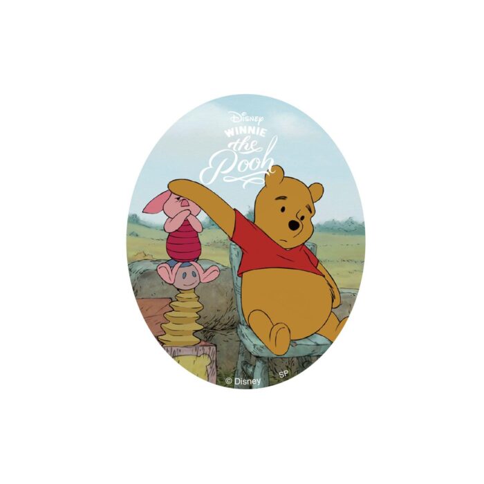 Disney Nostalgica Winnie The Pooh Logo Character Sticker