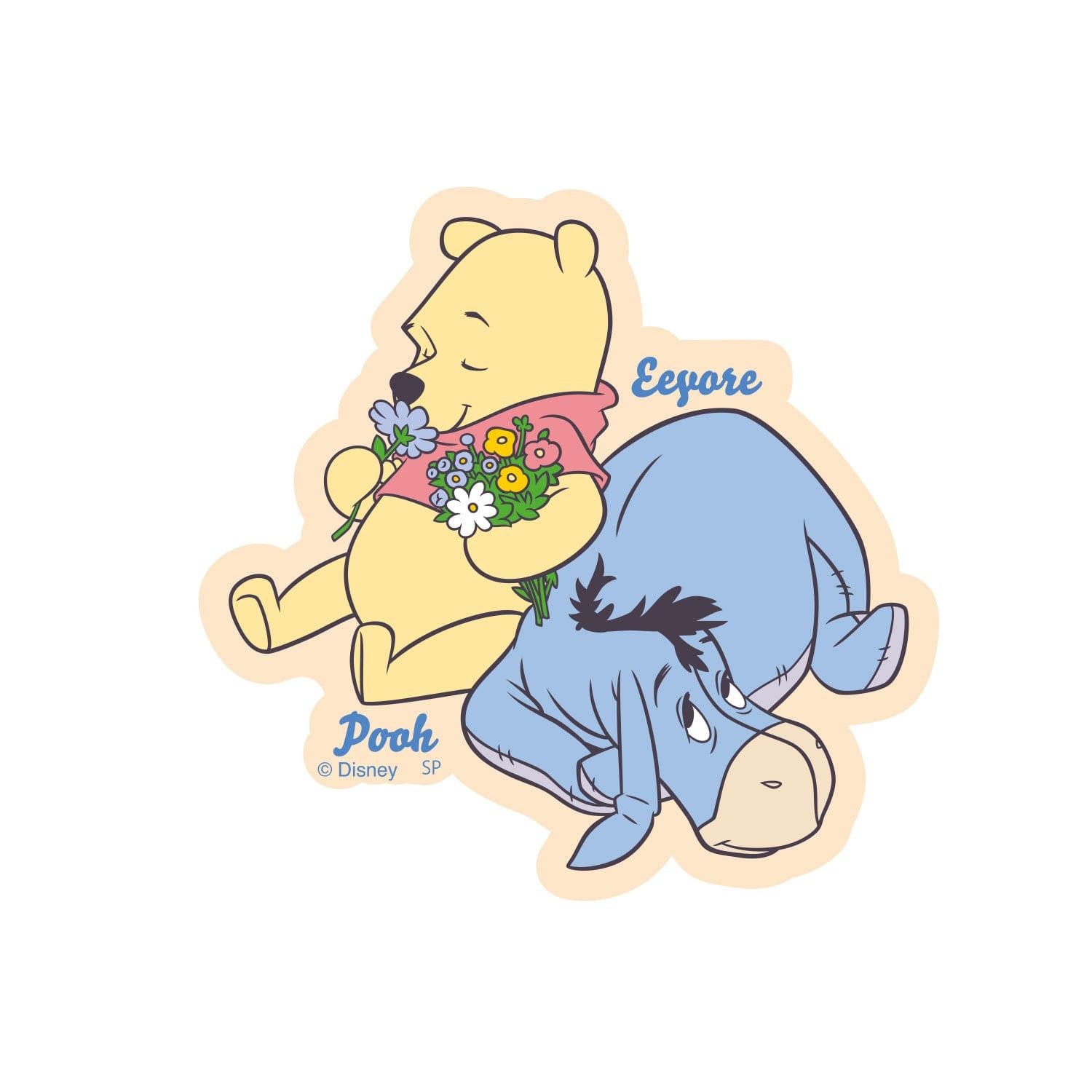 Disney Nostalgica Winnie The Pooh And Eo Character Sticker Disney Nostalgica Winnie The Pooh And Eo Character Sticker