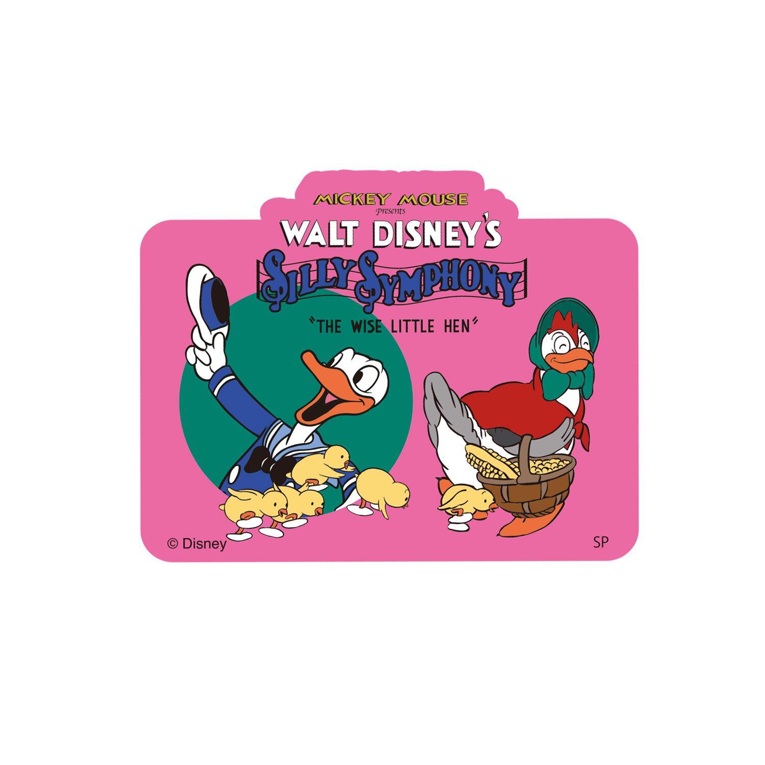 Disney Nostalgica Wise Hen Character Sticker Disney Nostalgica Wise Hen Character Sticker