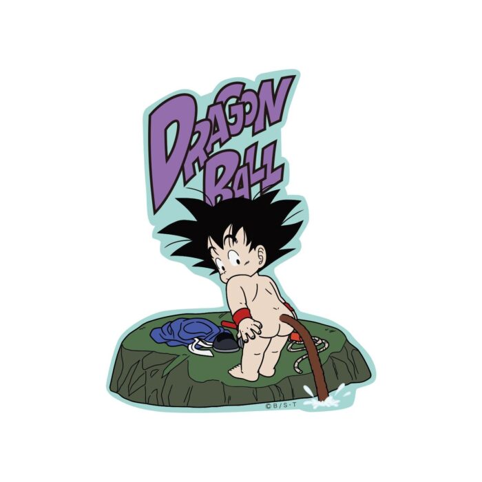 Outdoor Sticker Dragon Ball Son Goku Fishing