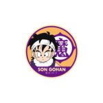 Outdoor Sticker Dragon Ball Z Son Gohan Circle