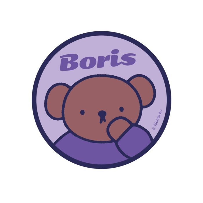 Outdoor Sticker Bruna Boris Purple