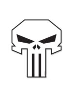The Punisher: Comic Logo – Marvel Official Sticker