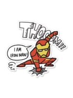 Iron Man Doodle – Marvel Official Sticker