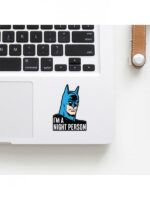 I’m A Night Person – Batman Official Sticker