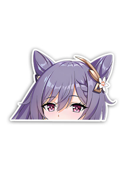 Keqing Peeker Sticker