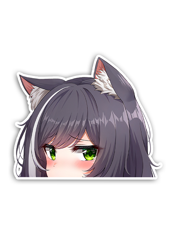 Kyaru Peeker Sticker