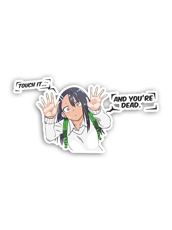 Nagatoro Car Sticker