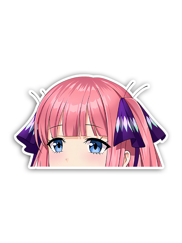 Nino Nakano Peeker Sticker Nino Nakano Peeker Sticker