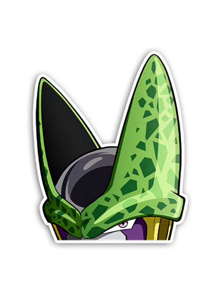 Cell Dragon Ball Peeker Sticker