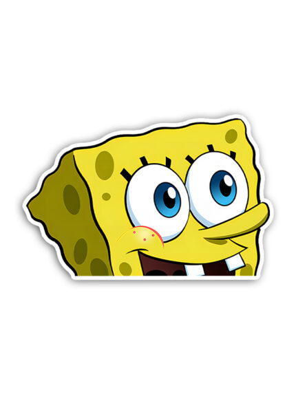 Spongebob SquarePants Peeker Sticker