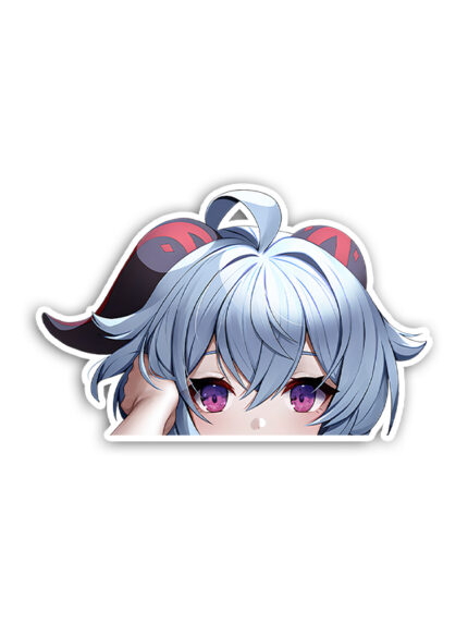 Ganyu Peeker Sticker