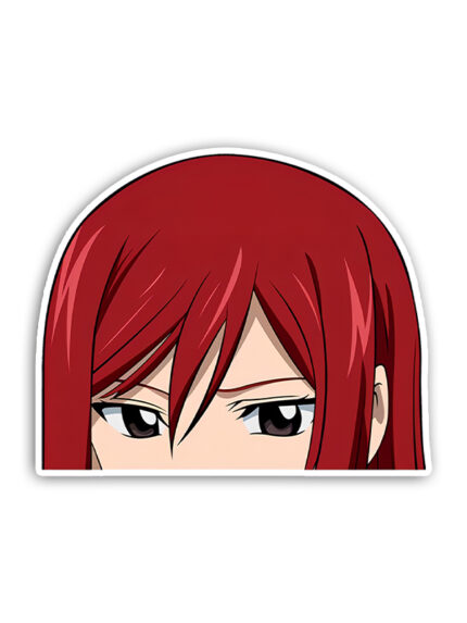 Erza Fairy Tail Anime Sticker