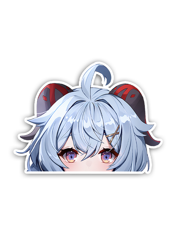 Charming Ganyu Genshin Impact Sticker
