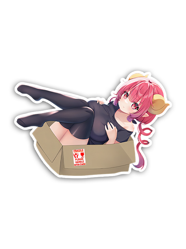 ilulu in box sticker