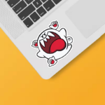 Adorable Ghibli Ghost Sticker