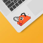 Adorable Ponchita Peeker – Chainsaw Man Cute Window Sticker