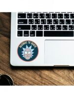 Allergic To Idiots – Rick And Morty Official Sticker