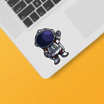 Astronaut Lost Universe Cosmic Adventure Sticker