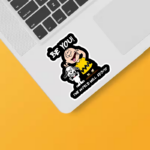 Be Yourself Peanuts Sticker