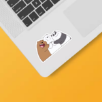 Bond of Love We Bare Bears Trio Sticker