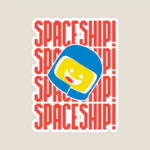 Build a Spaceship LEGO Lovers Unite Sticker