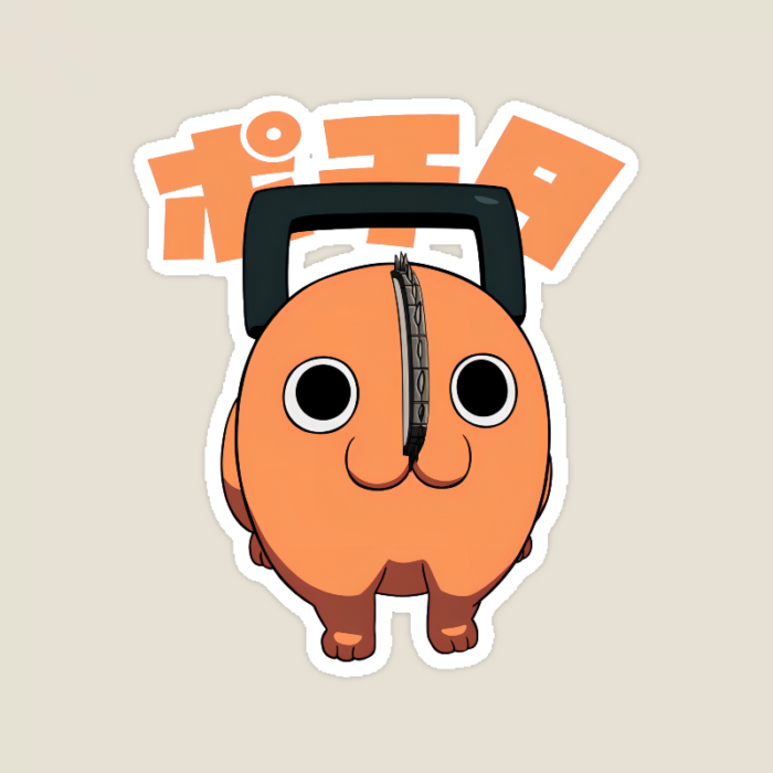Chainsaw Man Pochita Japanese Devil Dog Sticker