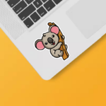 Chill Out Koala Tree Hugger Sticker