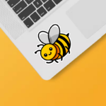 Cute Bumble Bee Nature Lover Insect Sticker
