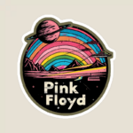 Dark Side of the Moon Prism Legacy Pink Floyd Sticker