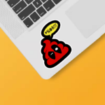 Deadpool Bathroom Break Sticker