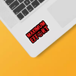 Deadpool Maximum Effort Mode Sticker