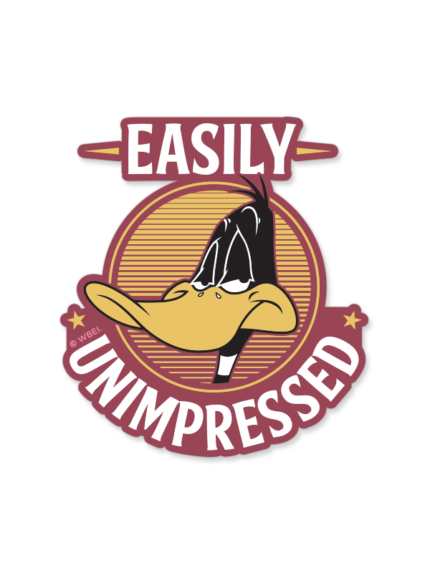 Easily Unimpressed – Looney Tunes Official Sticker