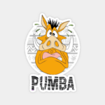 Flustered Pumbaa Hakuna Matata Sticker