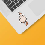 Fucktose Duck Neck Flip Sticker