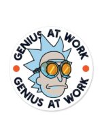 Genius At Work – Rick And Morty Official Sticker