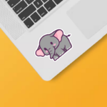 Gentle Giant Safari Elephant Sticker