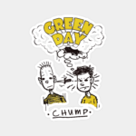 Green Day Chump Vintage Punk Rock Sticker